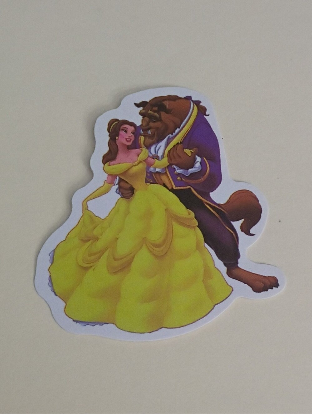 10/$10 Stickers Decal - Beauty & The Beast Belle Dancing With Beast - Disney